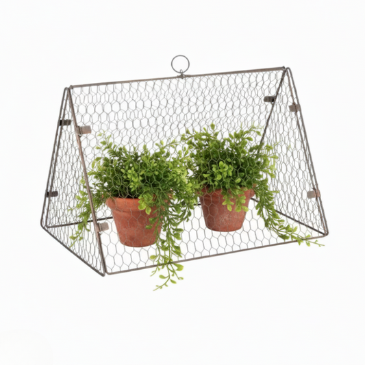 MARTHA'S VINEYARD 30cm Cloche Triangle Wire