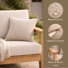 WINAWOOD Skara Wood Effect Single Sofa - 790mm