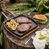 WITT Pizza Cast Iron 2 Sided Roasting & Cooking Pan