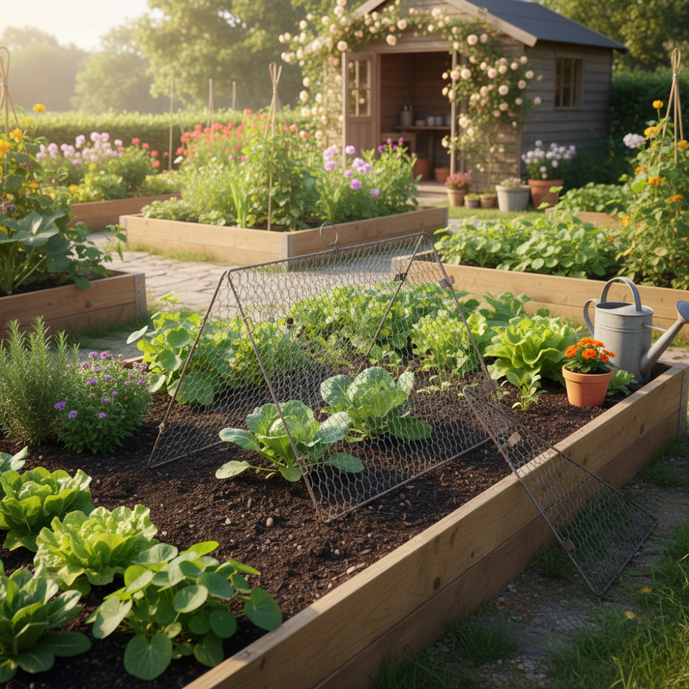 Load image into Gallery viewer, MARTHA&#39;S VINEYARD 30cm Cloche Triangle Wire