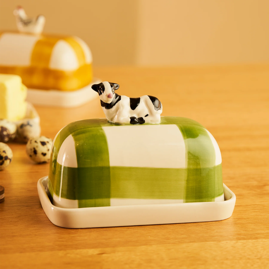 ROBERT GORDON Butter Dish - Cow Butter Up