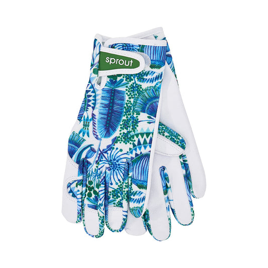 ANNABEL TRENDS Sprout Ladies' Goatskin Garden Gloves, Printed
