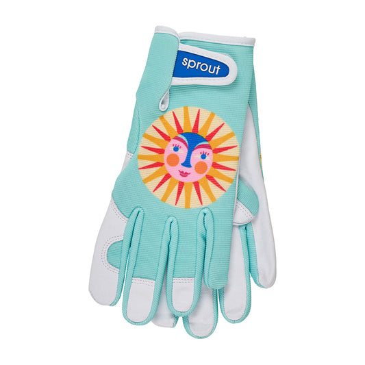 ANNABEL TRENDS Sprout Ladies' Goatskin Garden Gloves, Printed