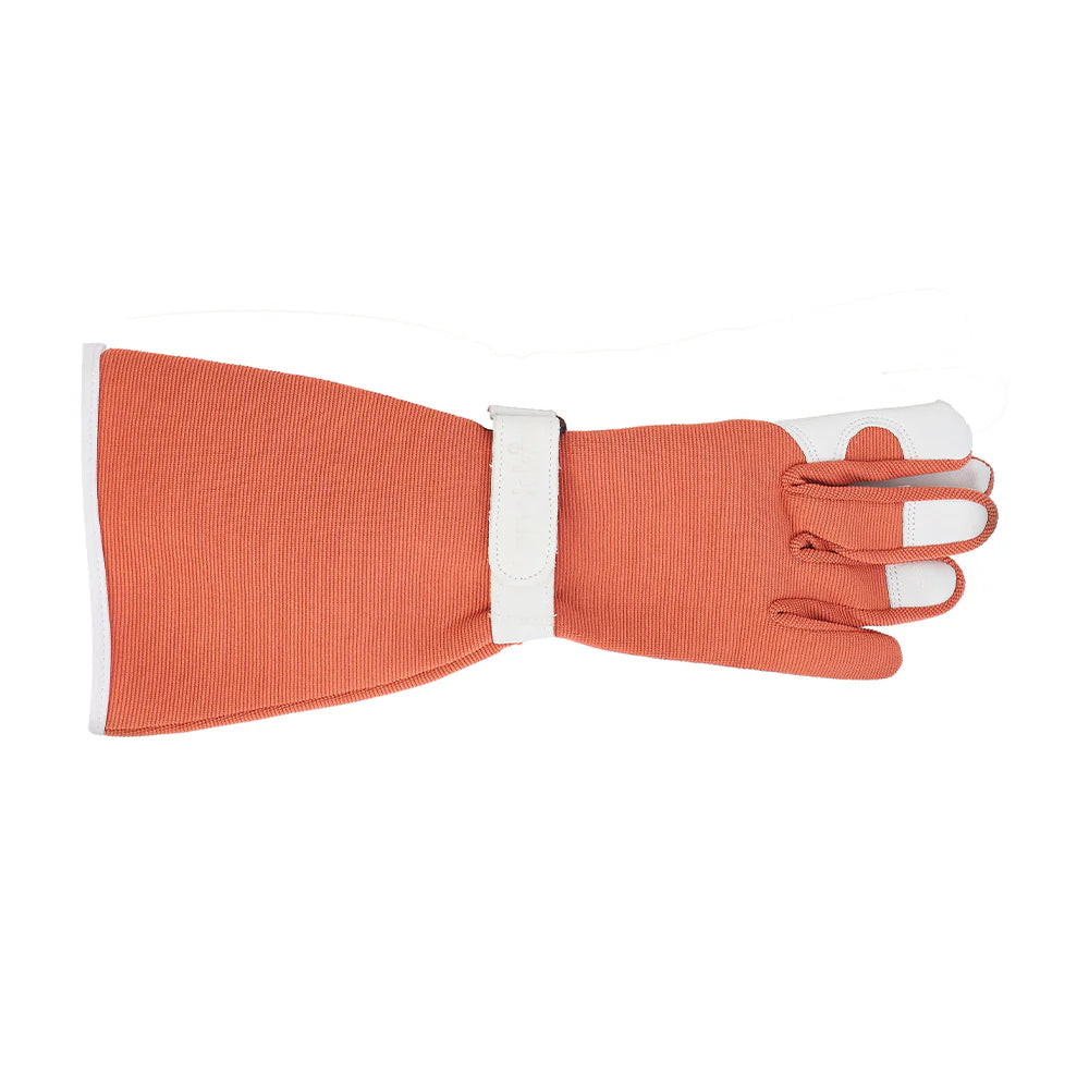 ANNABEL TRENDS 2ND Skin Long Sleeve Large Garden Gloves - Terracotta