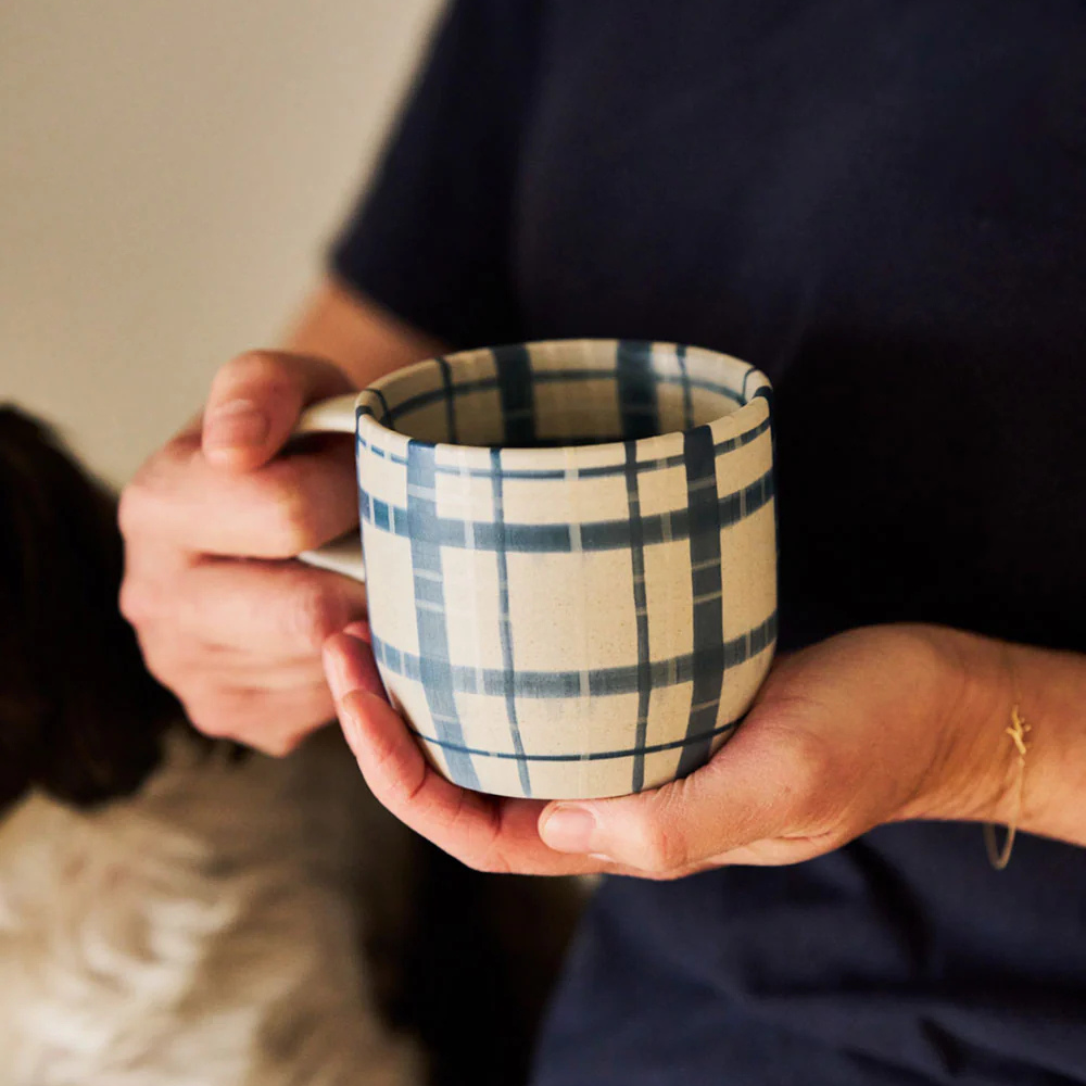 Load image into Gallery viewer, ROBERT GORDON Cat&#39;s Pyjamas Mug - Denim Mug
