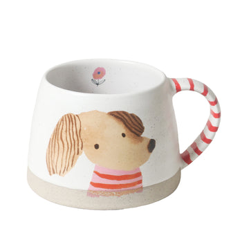 ROBERT GORDON x Carolyn Gavin 4 Dogs & A Cat Mug - Rocket