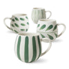 ROBERT GORDON Hug Me Mugs Set of 4 – Mixed Olive Brush