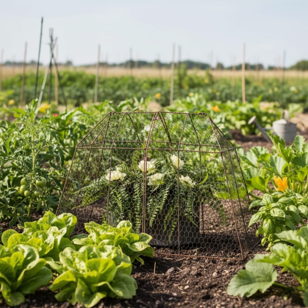 Load image into Gallery viewer, MARTHA&#39;S VINEYARD Rustic Wire Kew Cloche