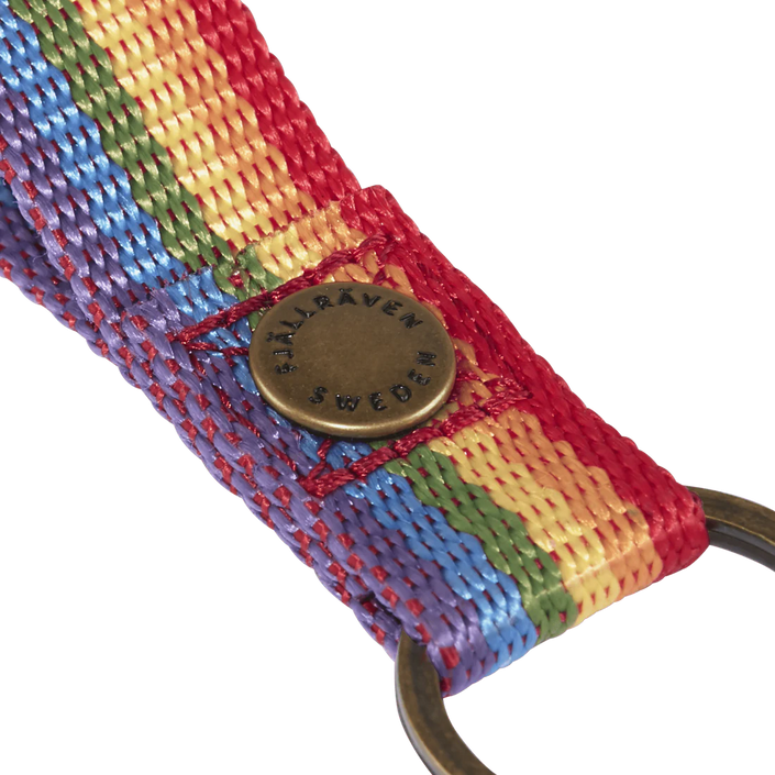 FJALLRAVEN Kanken Keyring - Rainbow Pattern