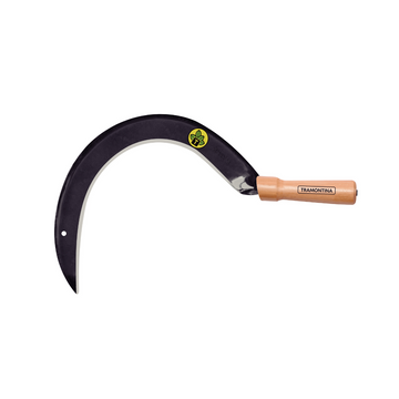 TRAMONTINA Steel Grass Hook with Wood Handle - 420 x 270mm