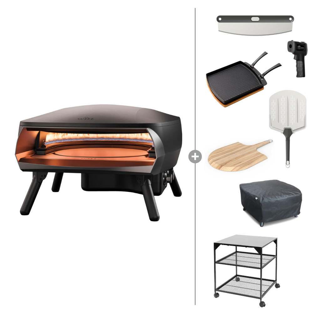 Load image into Gallery viewer, WITT Etna Rotante 16&quot; Gas Pizza Oven w/ Complete Deluxe Kit - Black