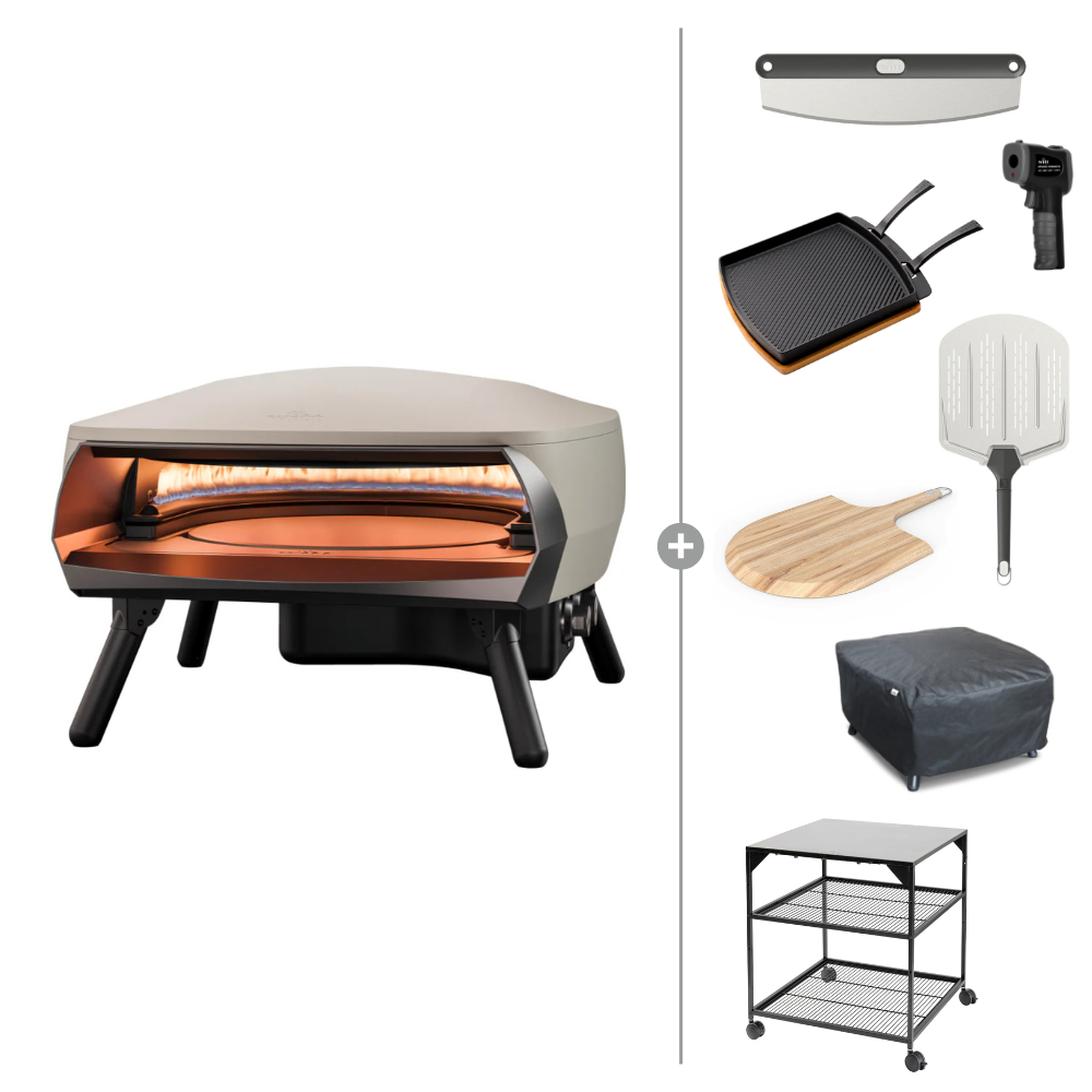 Load image into Gallery viewer, WITT Etna Rotante 16&quot; Gas Pizza Oven w/ Complete Deluxe Kit - Stone