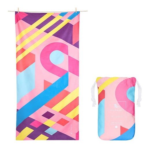 DOCK & BAY x TED KELLEY Quick-dry Beach Towel 100% Recycled - Street Art Collection