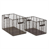 MARTHA'S VINEYARD Amiens Wire Baskets - Set of 2