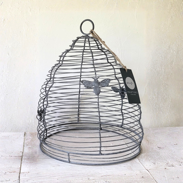 MARTHA'S VINEYARD Beehive Wire Round Cloche - Large