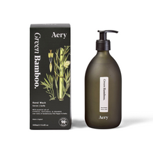 Load image into Gallery viewer, AERY LIVING 500ml Botanical Green Hand Wash - Green Bamboo