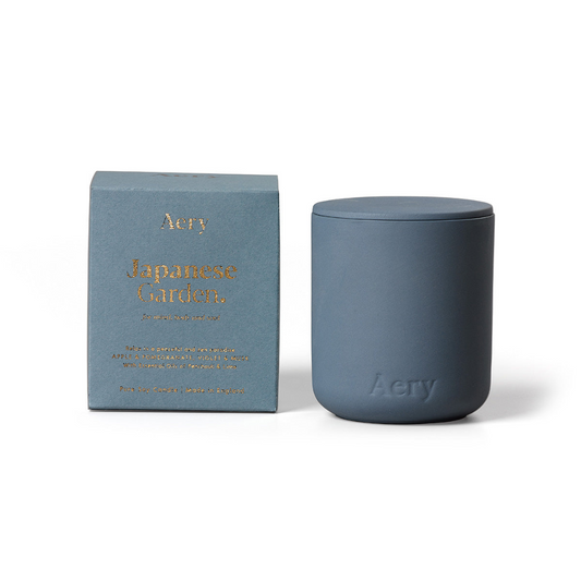 AERY LIVING Fernweh 280g Candle with Lid - Japanese Garden