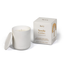 Load image into Gallery viewer, AERY LIVING Fernweh 280g Candle with Lid - Nordic Cedar