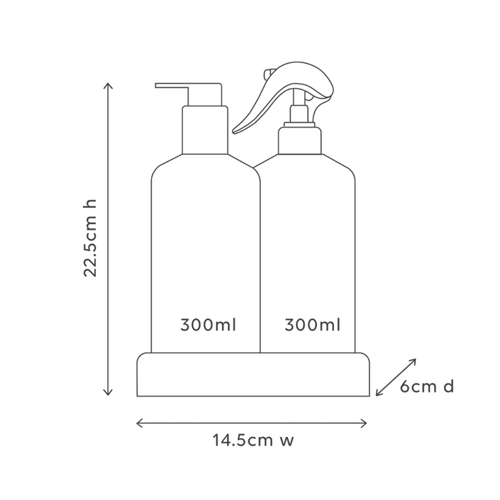 AL.IVE Kitchen Duo 300ml - Lemon Myrtle & Honeydew