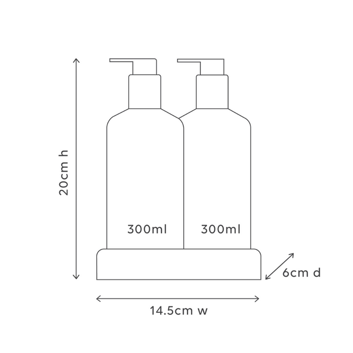 AL.IVE Kitchen Duo 300ml - Lemon & Pomegranate and Watermelon & Lime