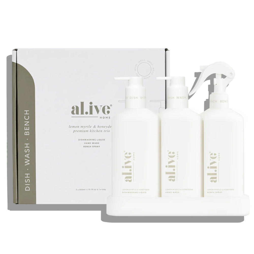 AL.IVE Kitchen Trio 300ml - Lemon Myrtle & Honeydew