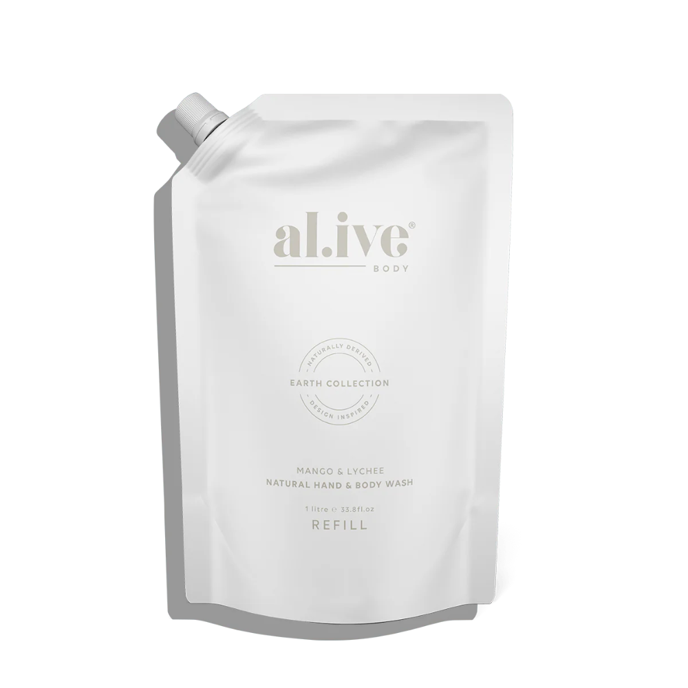 AL.IVE Wash Refill 1L - Mango & Lychee