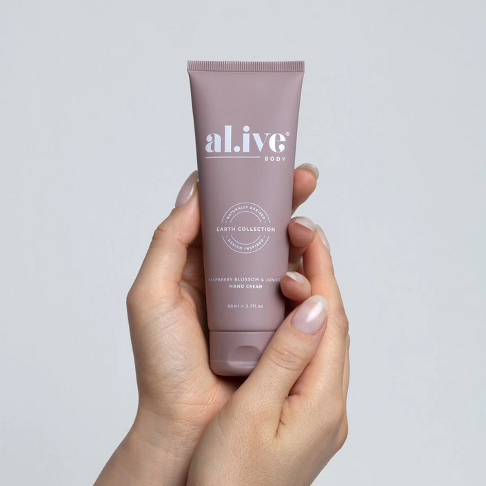 AL.IVE Hand Cream 80ml - Raspberry Blossom & Juniper