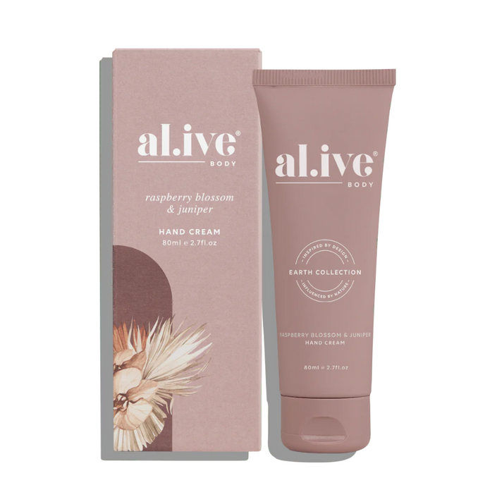 AL.IVE Hand Cream 80ml - Raspberry Blossom & Juniper