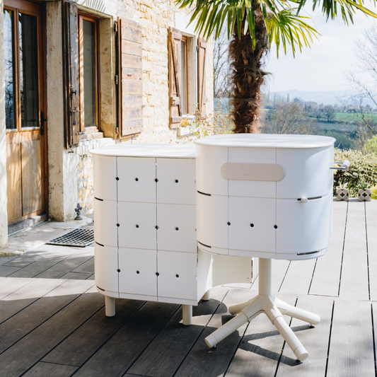 ALUVY MARCEL Original Charcoal Cook & JEAN Store Package - Soie