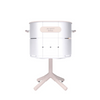 ALUVY MARCEL Original Charcoal Cook & Store Left - Blanc