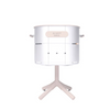 ALUVY MARCEL Original Charcoal Cook & Store Right - Blanc