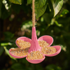 ANNABEL TRENDS Bamboo Bird Feeder - Pink