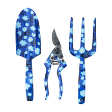 Load image into Gallery viewer, ANNABEL TRENDS Garden Tool Set – Nocturnal Blooms