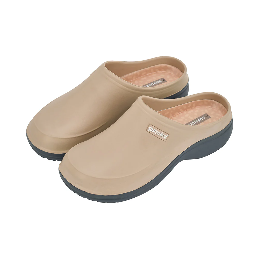 ANNABEL TRENDS Gummies Memory Foam Clog - Taupe