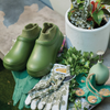 ANNABEL TRENDS Gummies Sherpa Lined Clog - Olive