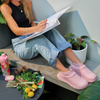 ANNABEL TRENDS Gummies Sherpa Lined Clog - Pink