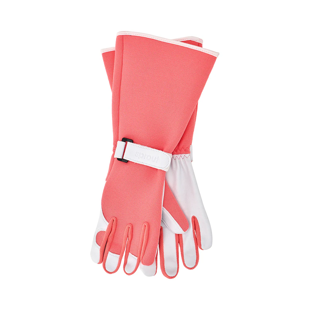 Load image into Gallery viewer, ANNABEL TRENDS Sprout Ladies&#39; Long Sleeve Gloves - Coral