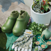 ANNABEL TRENDS Sprout Ladies' Goatskin Garden Gloves, Printed