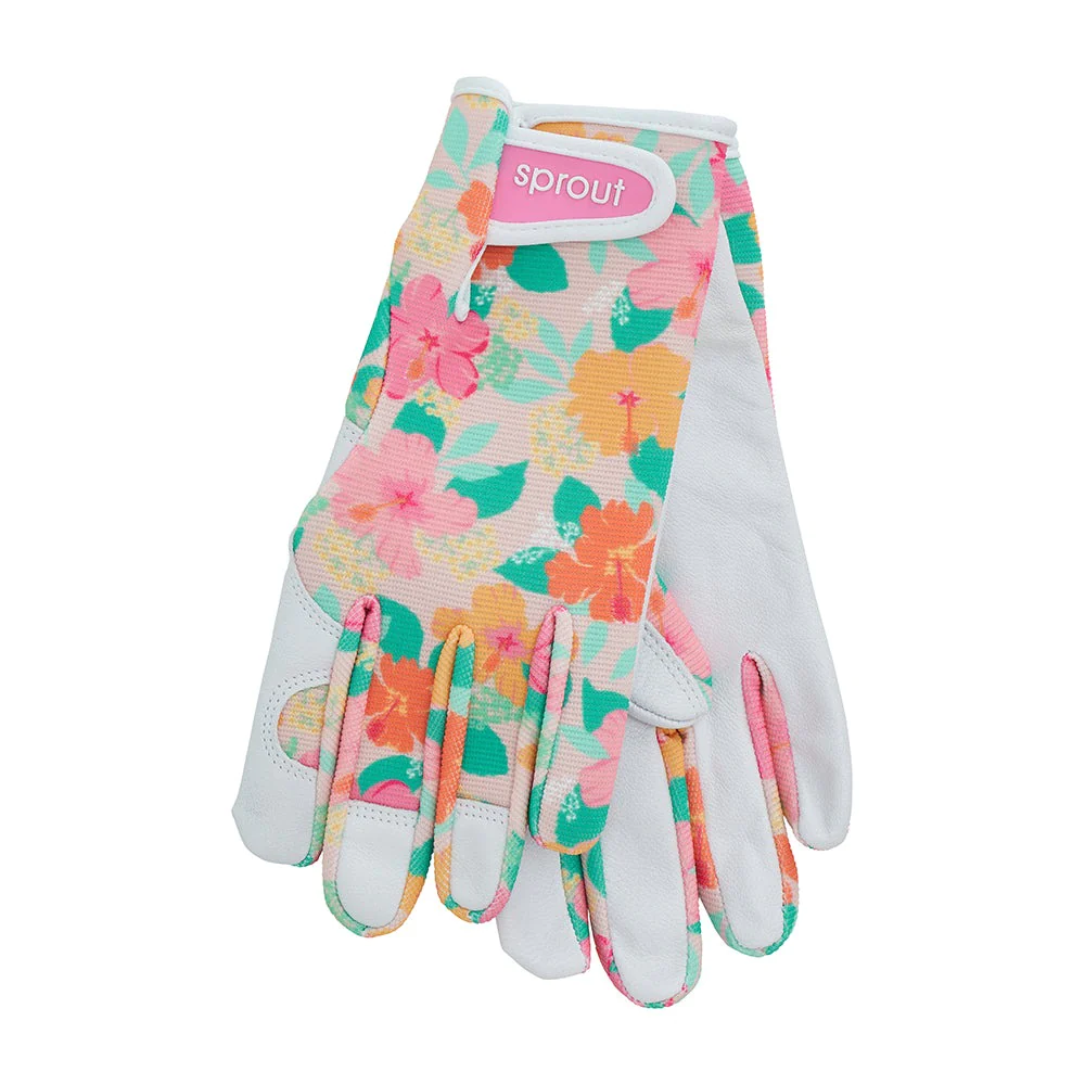 ANNABEL TRENDS Sprout Ladies' Gloves - Hibiscus