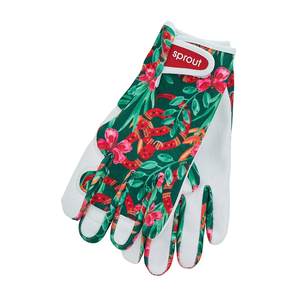 ANNABEL TRENDS Sprout Ladies' Gloves - Jungle Snake