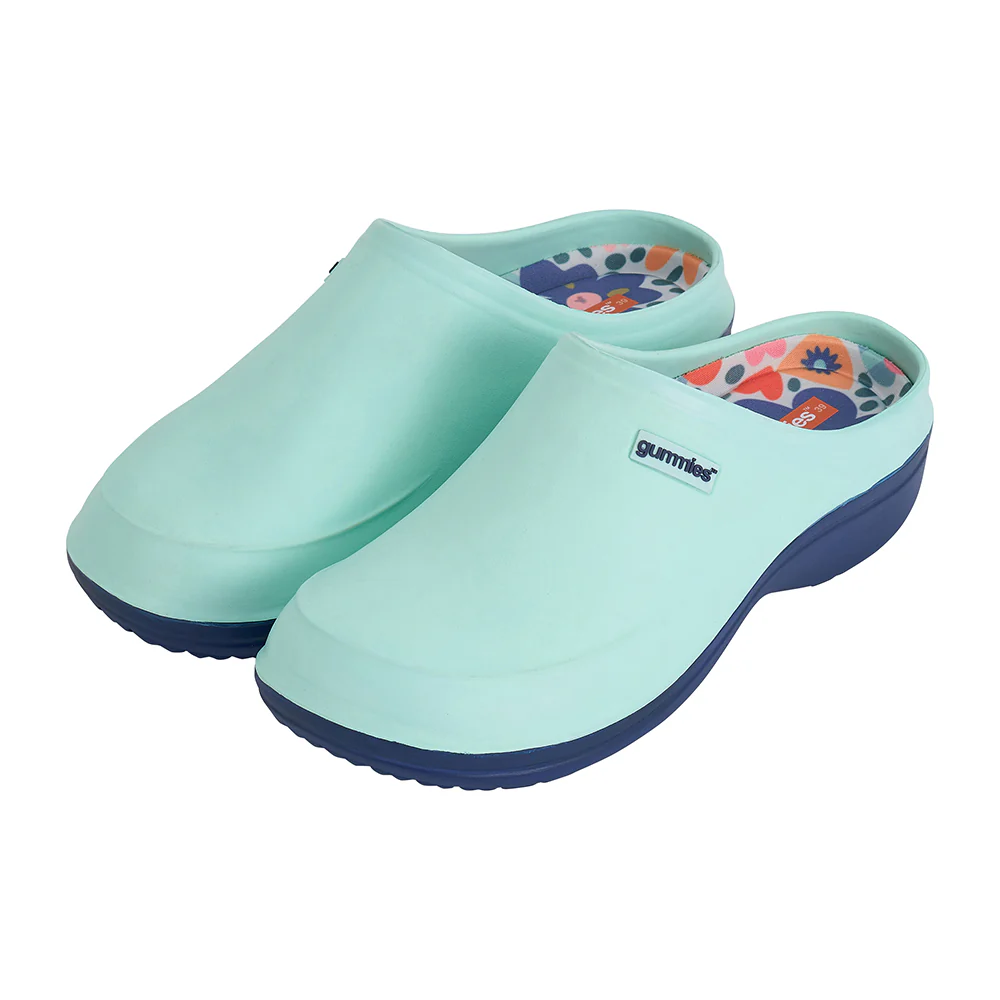 ANNABEL TRENDS Gummies Memory Foam Clog - Garden Love Sage