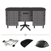 ALUVY MARCEL Original Charcoal Cook & JEAN Store Deluxe Package - Anthracite