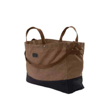 Load image into Gallery viewer, BAREBONES Firewood Carrier Tote - Khaki