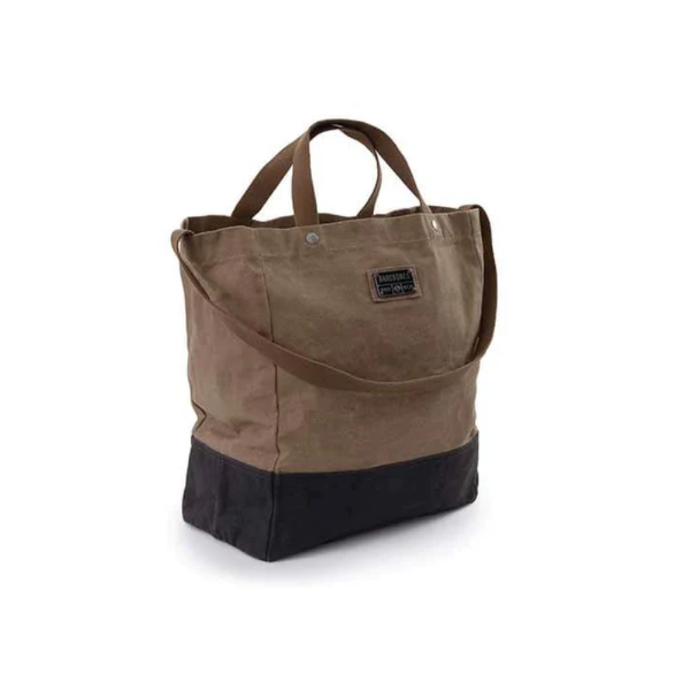 Load image into Gallery viewer, BAREBONES Neelum Oversized Tote Bag - Khaki