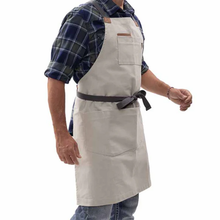 BAREBONES Chef Grilling Apron - Stone