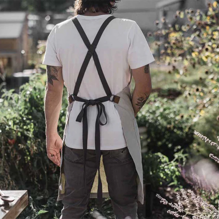 BAREBONES Chef Grilling Apron - Stone