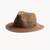 RIGON HEADWEAR Avoca Flexibraid Fedora - Mix Rust
