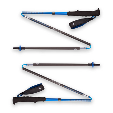 BLACK DIAMOND Distance Carbon Z Trekking Poles Ultra Blue 130cm