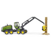 BRUDER 1:16 JOHN DEERE 1270G Logging Harvester W/ Tree Trunk