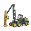 BRUDER 1:16 JOHN DEERE 1270G Logging Harvester W/ Tree Trunk